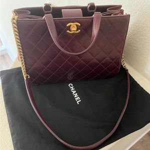 Chanel small lined Tote